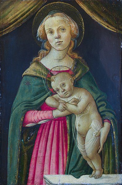 Дева Мария и младенец 7