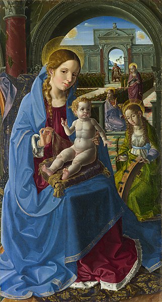 Дева Мария со Святыми