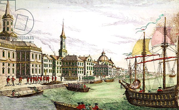 Disembarking of the English Troops at New York, 29th June 1776