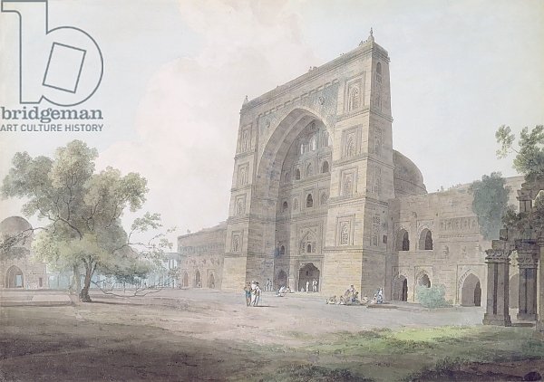 Main Entrance of the Jami Mosque, Jaunpur, 1789