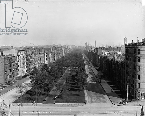 Commonwealth Ave., Boston, Massachusetts, c.1904