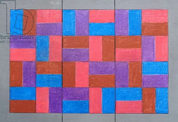 TILED TRIPTYCH. 20-20