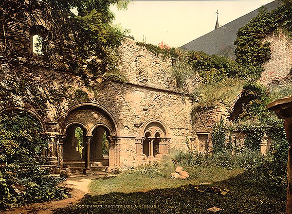Бельгия. Гент, аббатство святого Бавона.