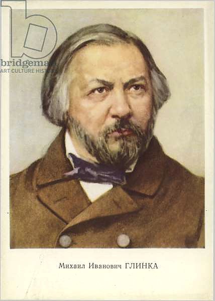 Mikhail Ivanovich Glinka, Russian composer 1