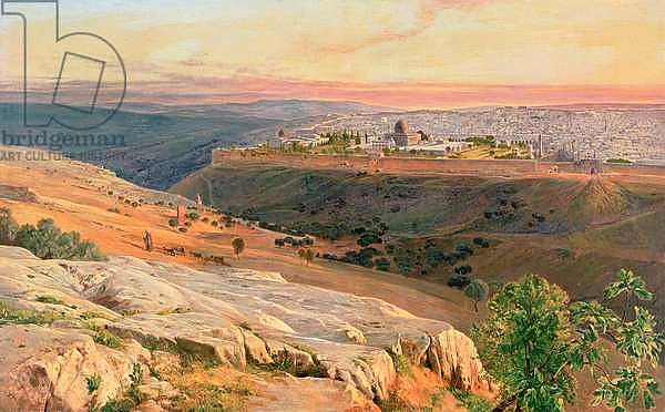 Jerusalem from the Mount of Olives, 1859