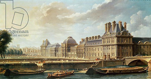 The Palace and Garden of the Tuileries, 1757