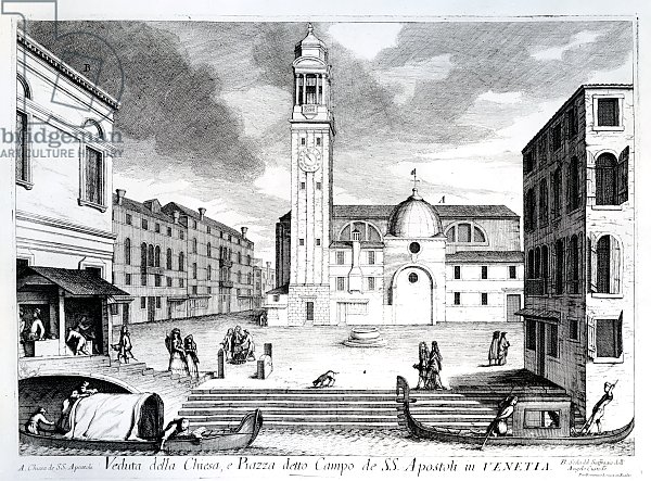 A View of Santi Apostoli, Venice