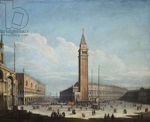 The Piazza San Marco and the Piazzetta, Venice, looking South-West, 1741
