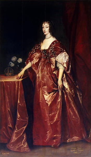 Портрет королевы Генриетты-Марии