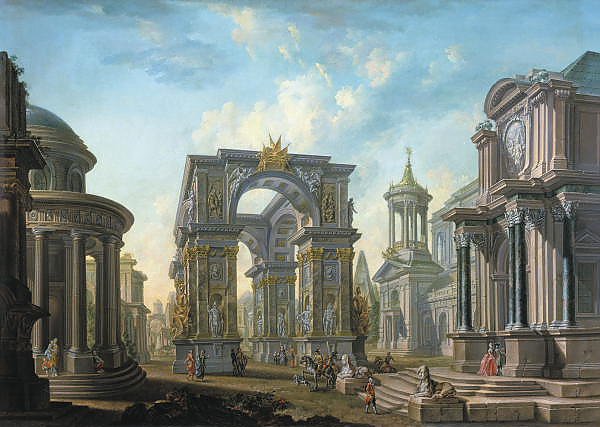 Архитектурный вид. 1789