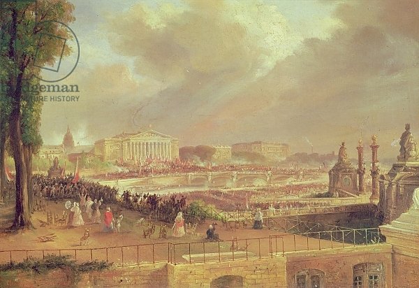 Proclamation of the Second French Republic, Place de la Concorde, February 24, 1848