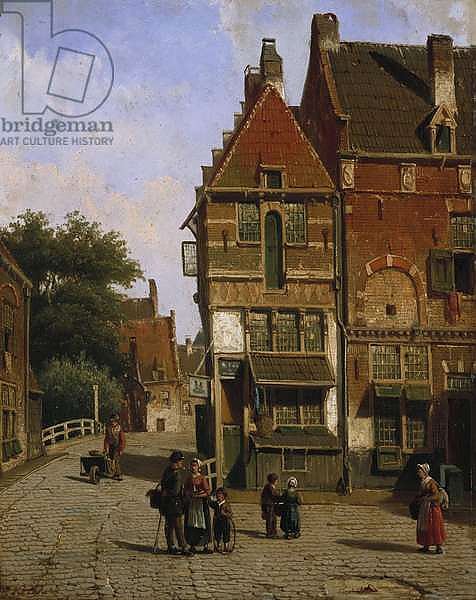A Dutch Street Scene