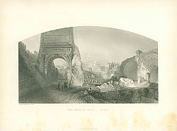 Постер The Arch of Titus, Rome