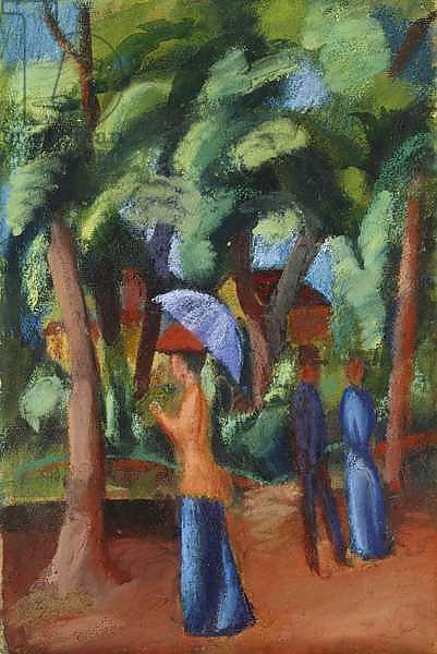 A Stroll in the Park, 1914