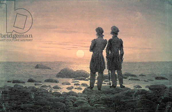 Two Men by The Sea
