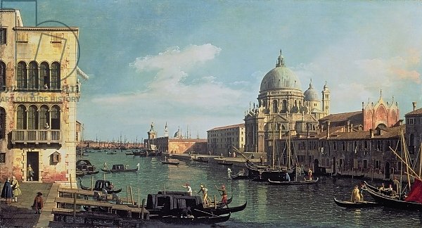 View of the Grand Canal: Santa Maria della Salute, early 1730s
