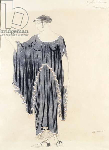 Costume design for Oedipus at Colonnus- Antigone, c. 1899 to 1909