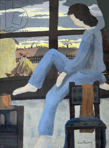 Girl Watching the Dawn, 1950,
