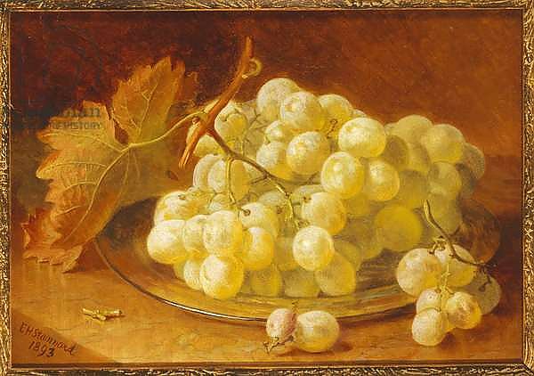 Grapes on a Silver Plate, 1893