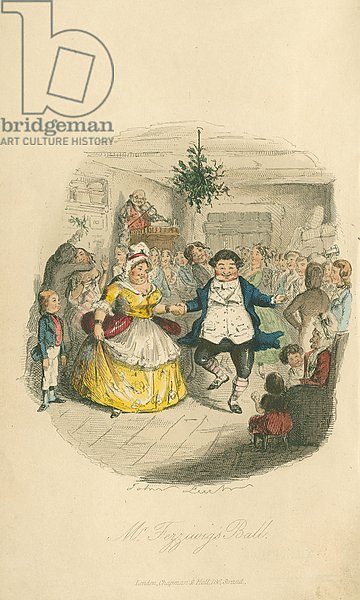 Fezziwig's Ball - A Christmas Carol, 1843