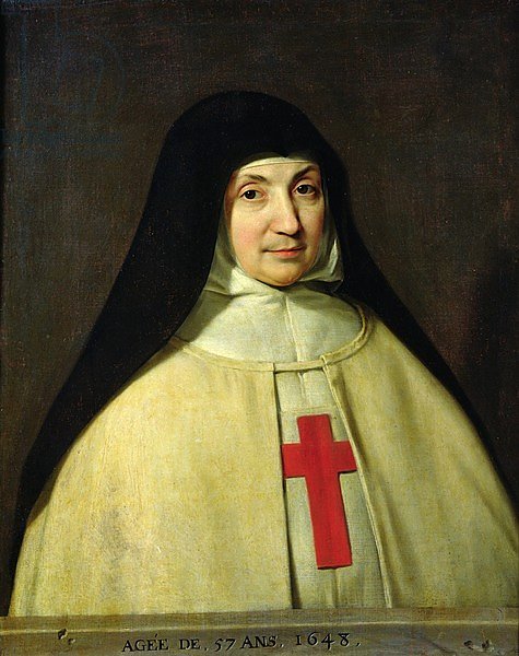 Portrait of Angelique Arnauld d'Andilly