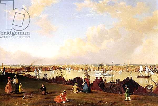 View of Baltimore, c.1850