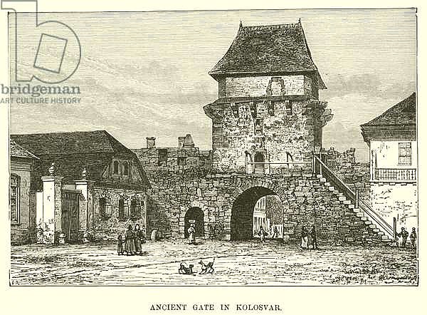 Ancient Gate in Kolosvar