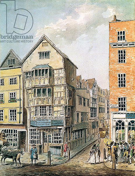 Corner of Fleet Street and Chancery Lane