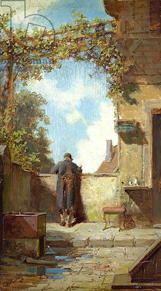 Old Man on the Terrace