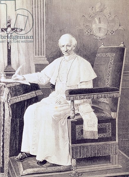Portrait of Pope Leo XIII