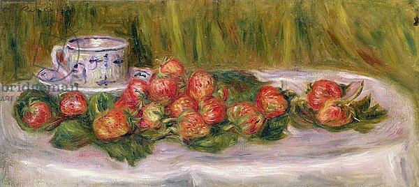 Still Life of Strawberries and a Tea-cup, c.1905