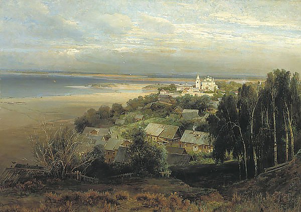 Печерский монастырь под Нижним Новгородом. 1871