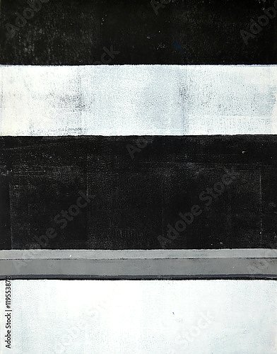 Чёрно-белая абстракция с полосами