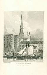 Постер St. George's Church, from thr Docks Liverpool