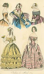 Постер Fashions for March 1844 №1 1