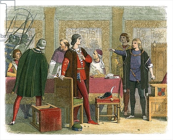 Richard orders the arrest of Hastings
