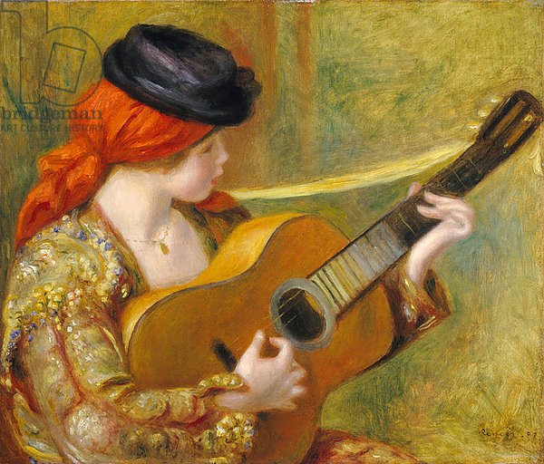 Young Spanish Woman with a Guitar, 1898