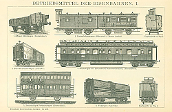Постер Betriebsmittel der Eisenbahnen I 1