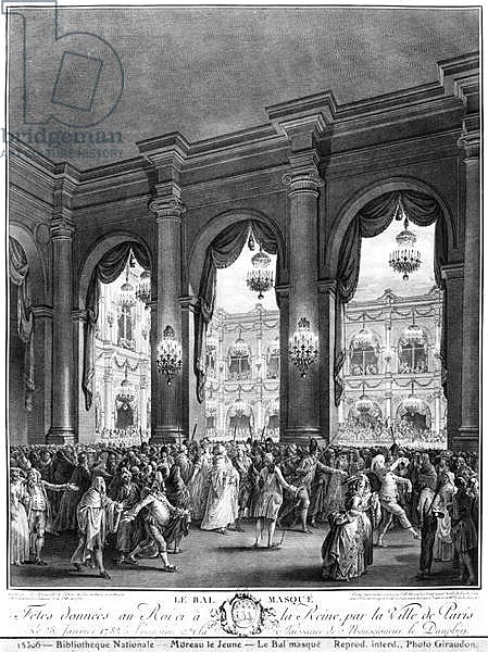 The masked ball, 23rd January 1782