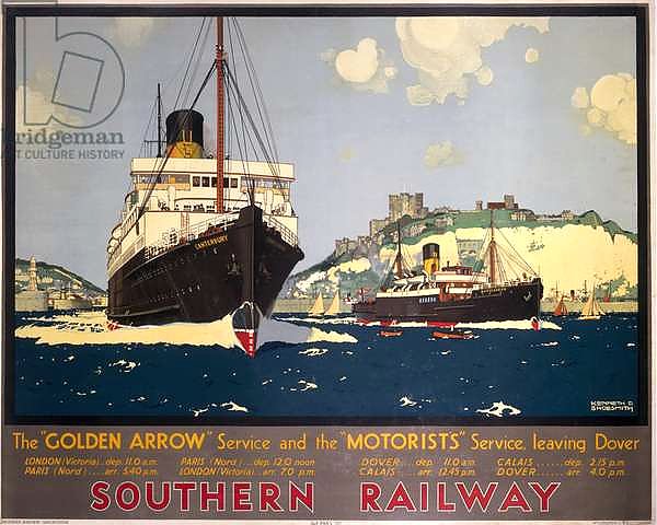The 'Golden Arrow' Service and the 'Motorist's' Service Leaving Dover