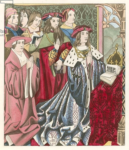 Henry VI and his Court
