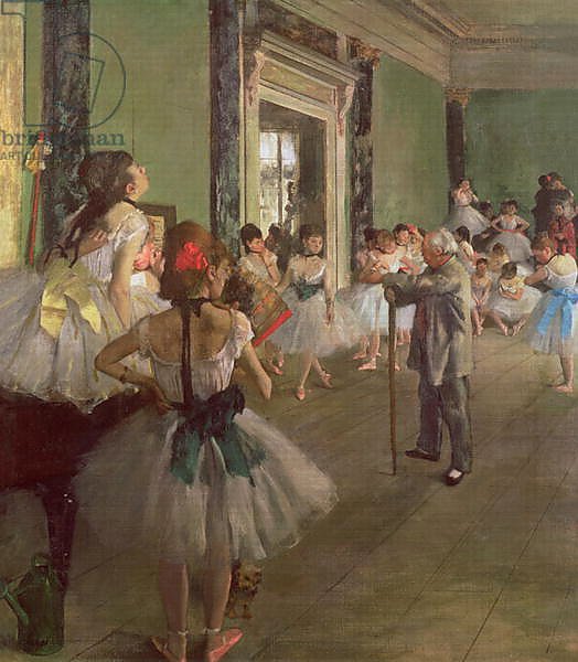 The Dancing Class, c.1873-76