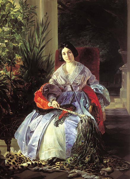 Портрет светлейшей княгини Елизаветы Павловны Салтыковой. 1841