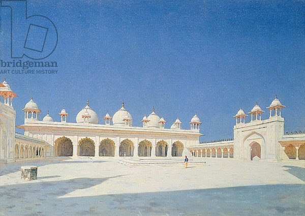 Moti Masjid, Agra, 1874-76