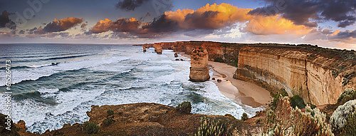 Апостолы, Австралия. Утренняя панорама