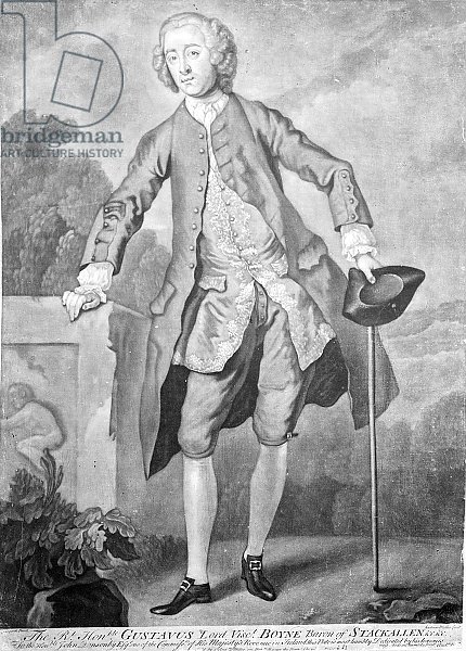 Gustavus Hamilton, engraved by Andrew Miller