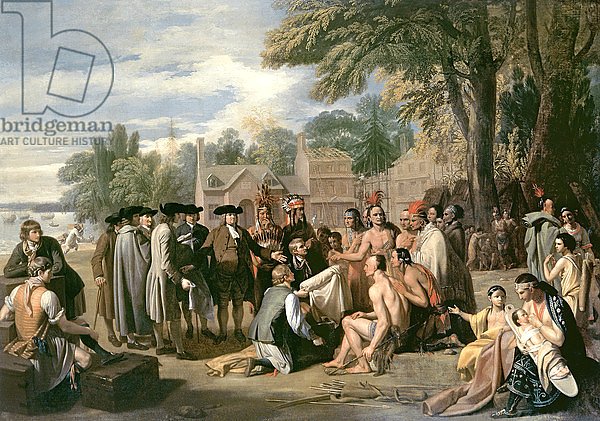 William Penn's Treaty with the Indians in November 1683, 1771-72