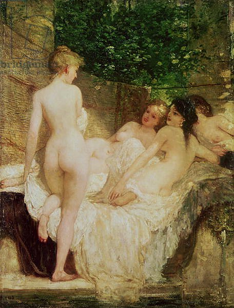 After the Bath, c.1880