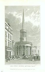 Постер All-Souls Church, Langham Place
