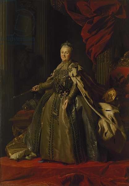 Portrait of Catherine II, 1776-77